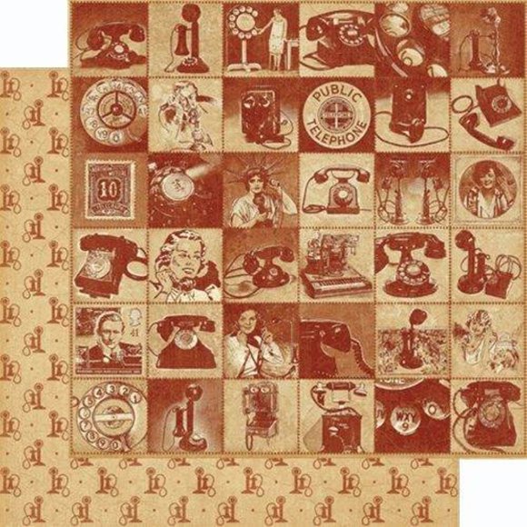 2 PADS Graphic 45 COMMUNIQUE 12 x 12 Scrapbooking Paper 2013 96 Sheets N… - Picture 5 of 13